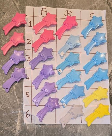 2 Euro Each and more added at end so see all photos - Star Brushes 2Euro Each MLP G1 My Little Pony Accessories