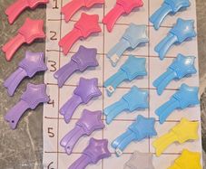 2 Euro Each and more added at end so see all photos - Star Brushes 2Euro Each MLP G1 My Little Pony Accessories