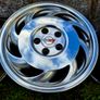 R17 5x120/4x100 Chevrolet Corvette C4 Sawblade alloy wheels with new tyres and adaptors Image 5
