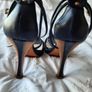 Fendi Navy Strappy Heels Image 3