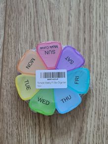 Medicine Pill Organiser