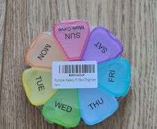 Medicine Pill Organiser
