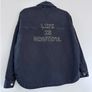 Mos Mosh denim embroidered overcoat Image 6