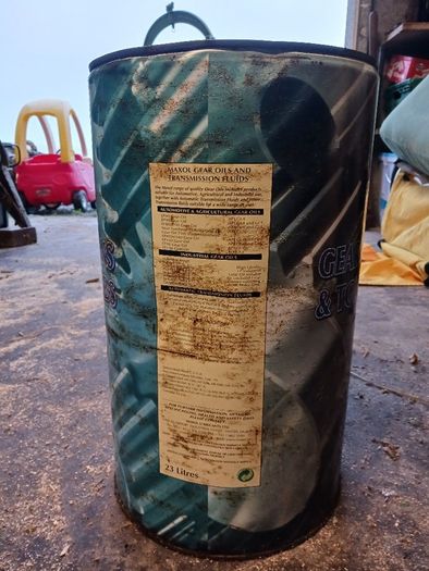 maxol lubricants 23 litres oil can