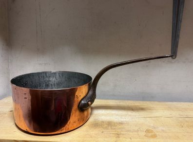 Vintage French Copper cookware for kitchen or display