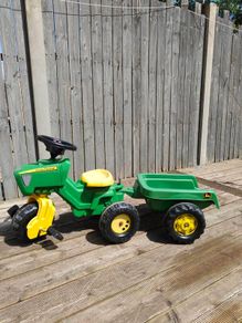 Tricycle Tractor with Trailer