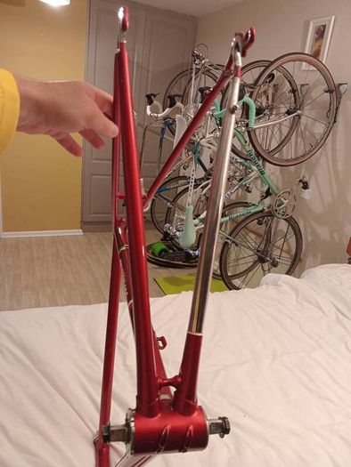 Bergundy Bottecchia SLX 56x56 road bike frame