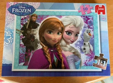 2 Frozen and 2 LOL Puzzle Sets Ages 4+, 5+, 7+