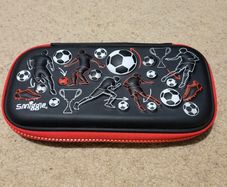 Smiggle Football pencil case
