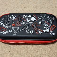 Smiggle Football pencil case
