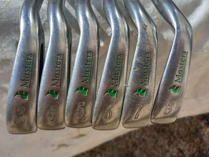 Masters Golf irons. Right handed clubs