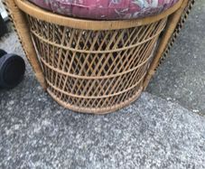 wicker chair