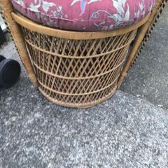 wicker chair
