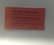 Irish stamps, 1987 Mid Western Philatelic Exhibition  Booklet