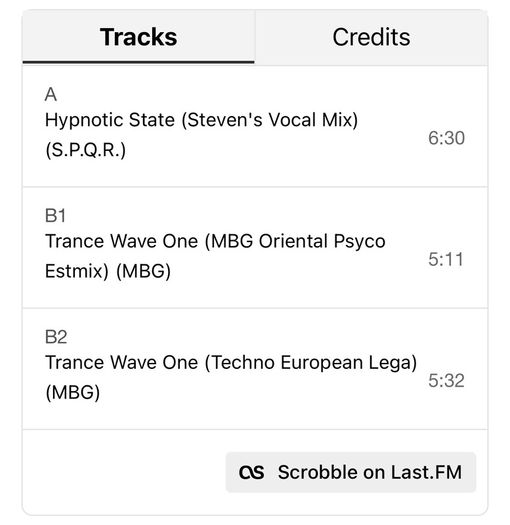 SPQR unlimited dreams & trance wave one techno European lega