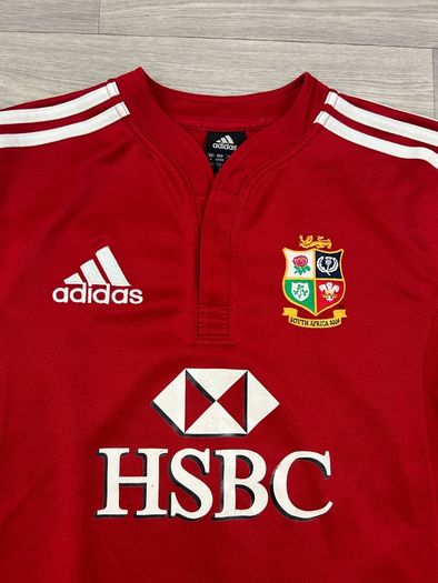 Vintage 2009 Adidas British & Irish Lions Rugby Jersey Shirt Mens Small