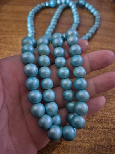 Blue Costume Necklace