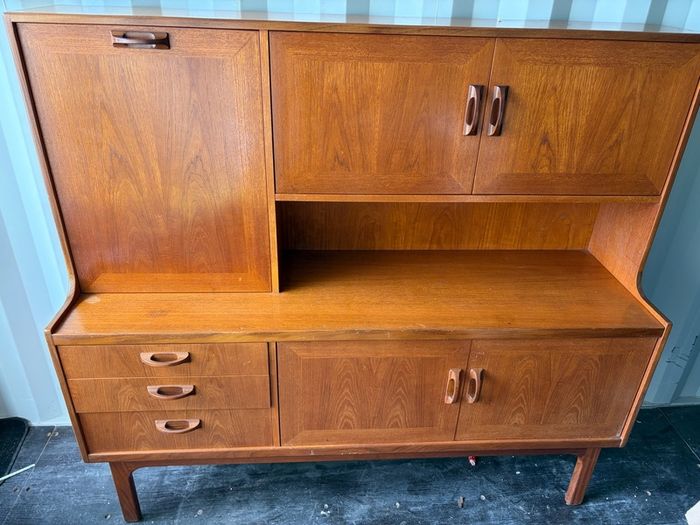 G Plan Teak Drinks Cabinet Sideboard - Mid Century Classic