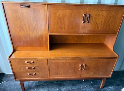 G Plan Teak Drinks Cabinet Sideboard - Mid Century Classic