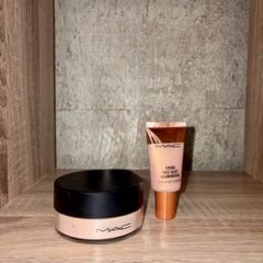 MAC Glow Duo Bundle Of 2 Highlighters Silver Dusk + Magic Hour .New