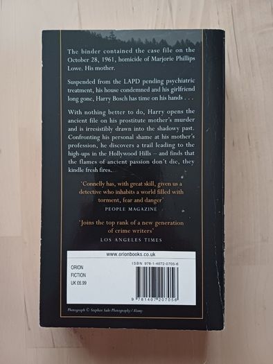 The Last Coyote by Michael Connelly (Harry Bosch Murder Mystery Paperback 1997)