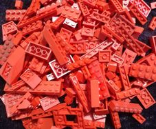 LEGO - Bricks  - Red