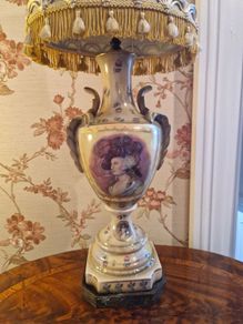 Victorian Era Urn Shaped Lamp