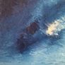 Wild sea oil painting Image 4