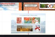 2007 Great Britain Celebrating England Commemorative Stamps Miniature Sheet Presentation Pack