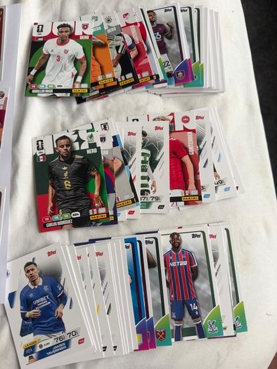 Lot of 70 Topps Match Attax & Panini Football Cards (2025/2026)