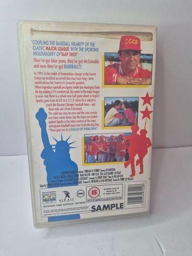Rare VHS: The Comrades of Summer (1993)  Big Box Industry Promo Screener / Stamped Sample  Play-Tested & Mould-Free!