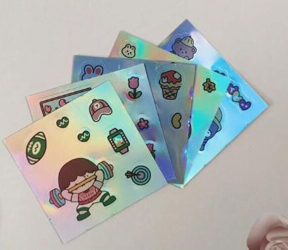 Laser Sticker Bundles of 10 sheets