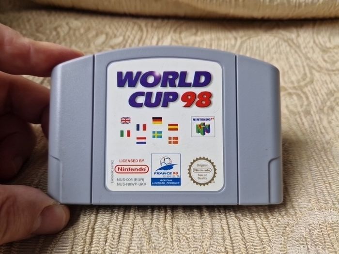 World Cup 98 Nintendo 64 N64 Games Original