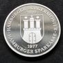 Hamburg .999 Silver Medal 1977 Joh. Georg Monckeberg 29,88 grams Image 2