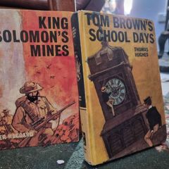 Two Bancroft Classics: King Solomon's Mines and Tom Brown's Schooldays