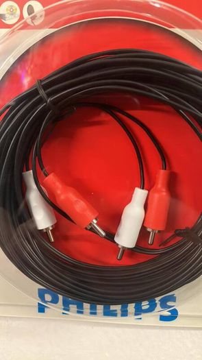 Stereo audio cable 10 Meter Philips