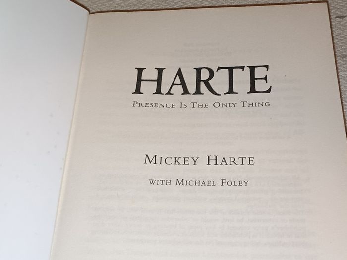 Special Postal Offer HARTE Mickey Harte The Autobiography For Sale Here