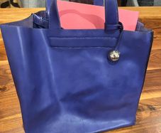 Original Furla leather  tote handbag