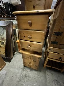 Set of 2 Pine Lockers