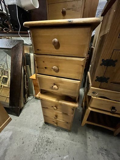 Set of 2 Pine Lockers