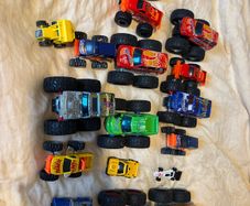 monster trucks cars