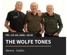 The Wolfetones   4 x tickets July 24th