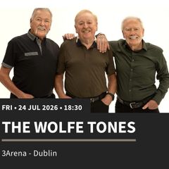 The Wolfetones   4 x tickets July 24th