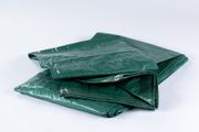 Budget Tarpaulin 3.5m x 3.5m (11' - 11') 80 gsm Green