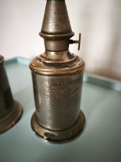 Antique/Vintage French Pigeon Lamps