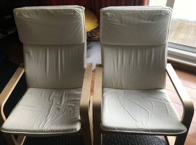 Pair of IKEA Pello Armchairs