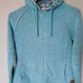 Weird fish chicoa hoodie Size l4 ptp 21" Full zip turquoise in excellent condition Image 6