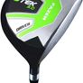 J TEK 5.0 - Unisex Junior Golf Club Package Set - 1 Driver, 1 Iron, 1 Putter - Kids Golf Club Stand Bag - Green - Age 3-5 - Right Hand Image 2