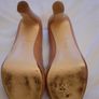 Hobbs Nude Peep Toe Shoes Image 8