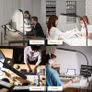 SKYLEO LED Desk Lamp - 85cm Desk Light - Touch Control - 5 Color Modes X 11 Brightness Levels - 1300LM(112 Pcs Lamp Beads) - Timmer & Memory Function - 12W Clip on Light - Black Image 3